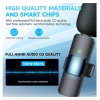 BASS BLING ® K8 Collar Wireless Mic for Youtubers, Video Recording Microphone - Image 4
