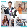 BASS BLING ® K8 Collar Wireless Mic for Youtubers, Video Recording Microphone - Image 2